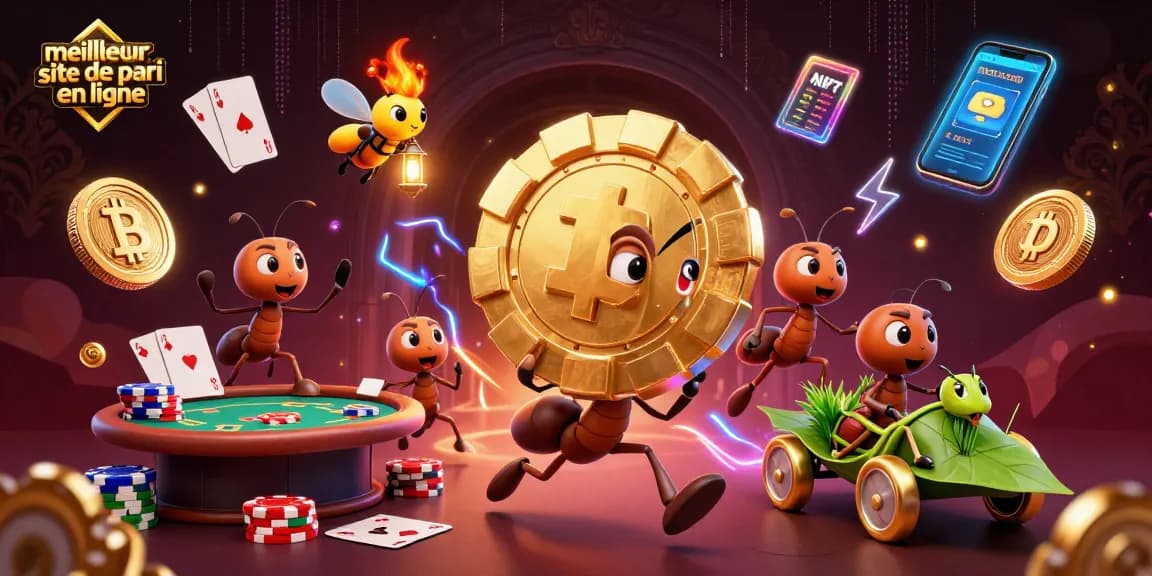 Profitez de poker dynamique sur le meilleur site de pari en ligne avec des personnages animés fascinants.