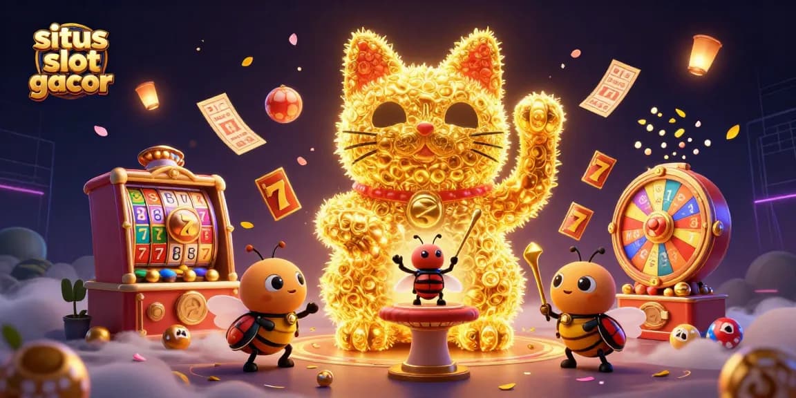 Menangkan pengalaman bermain di situs slot gacor dengan ilustrasi karakter 3D unik.