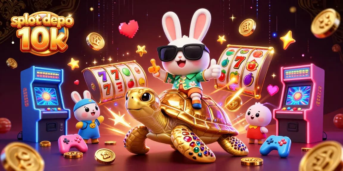 Engage with slot depo 10k for an exciting gaming experience in a vibrant casino scene.