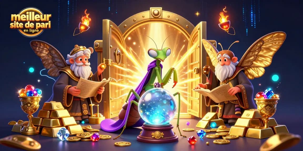 Le meilleur site de pari en ligne, visualisez les trésors et fortune dans cette illustration captivante de casino.