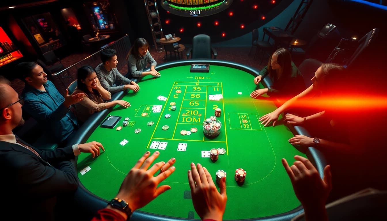 Bermain di meja judi situs toto, pengalaman menegangkan di kasino yang mewah.