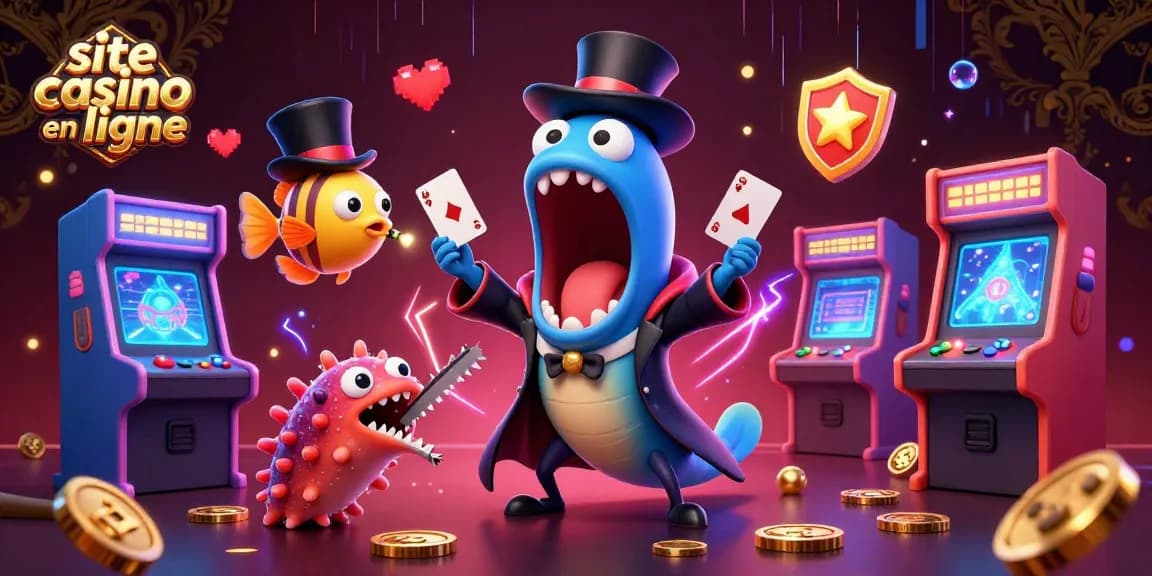 Gagnez sur le site de casino en ligne avec une scène magique réunissant des créatures marines.