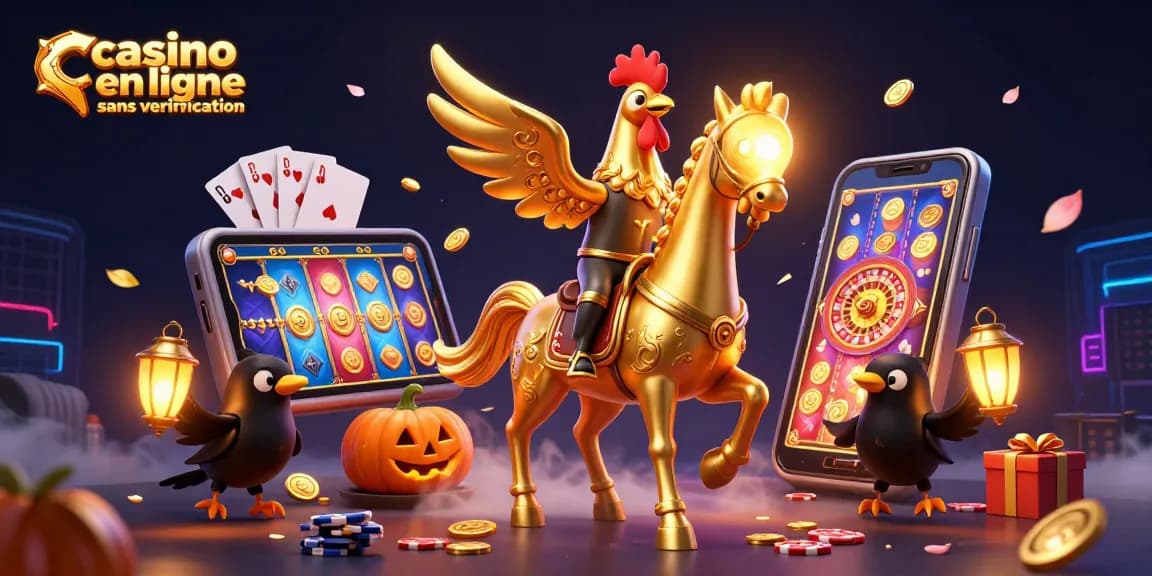 Jouer au casino en ligne sans vérification tout en profitant d'une atmosphère dynamique avec des personnages et éléments captivants.
