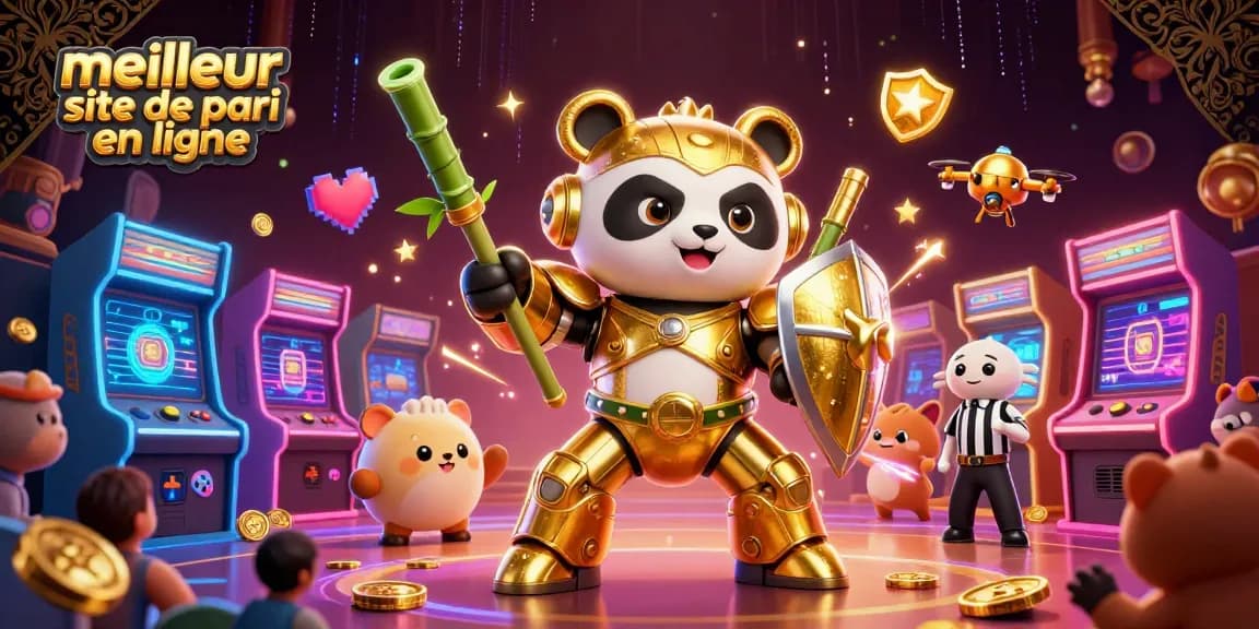 Vivez l'expérience du meilleur site de pari en ligne avec des personnages animés et des éléments de jeu riches.