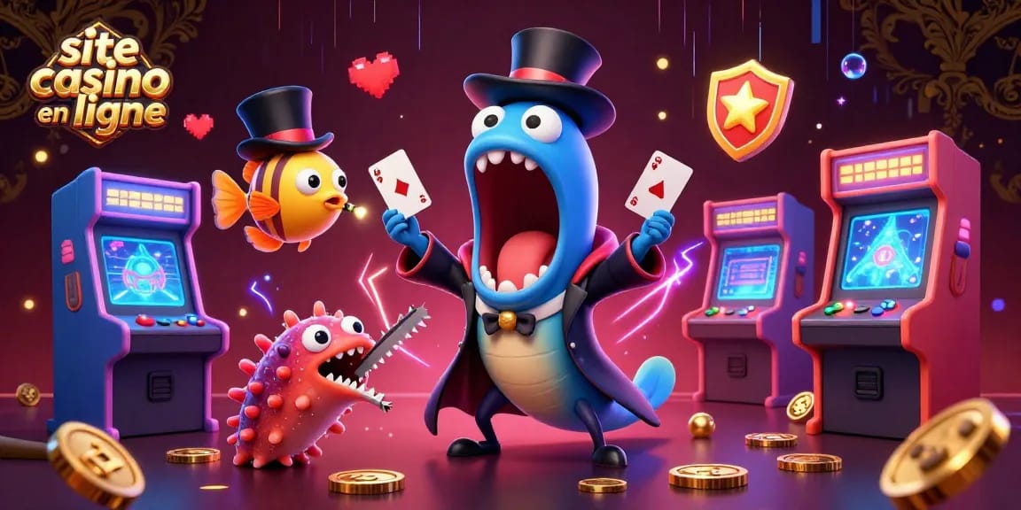 Gagnez sur le site de casino en ligne avec une scène magique réunissant des créatures marines.