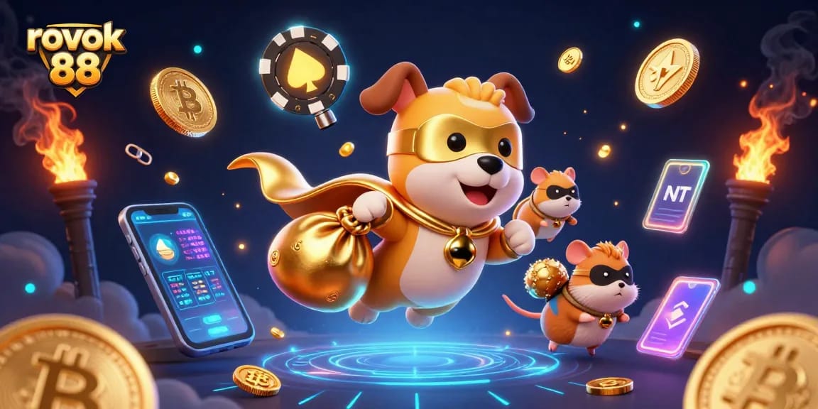 Engage in thrilling gameplay at rokok 88 with vibrant characters and dynamic casino elements.