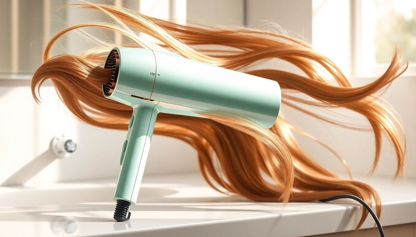 Transform frizzy hair with this sleek frizzy hair dryer.
