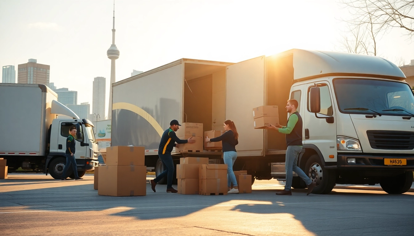 Best Toronto Movers efficiently handling furniture during a residential move in Toronto.