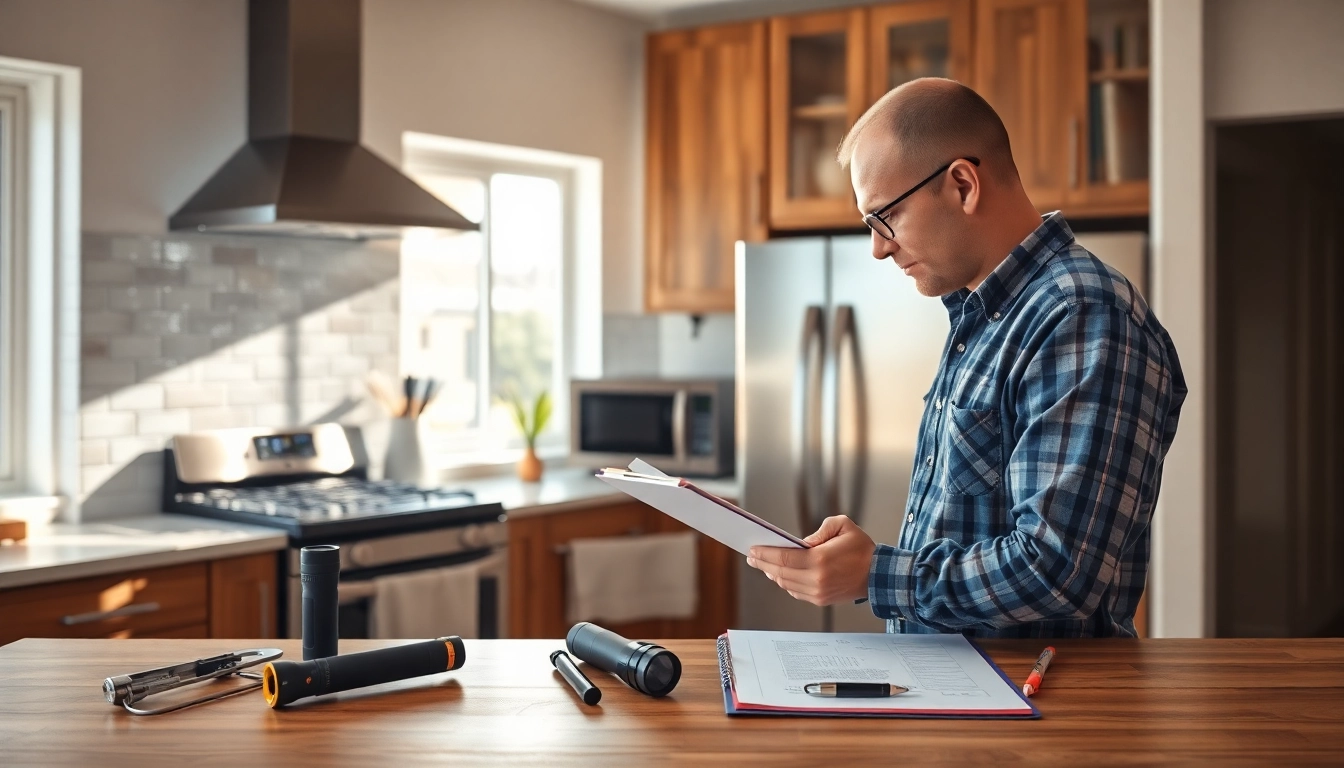Inspecting appliances in a home to determine if do home warranties require a home inspection.
