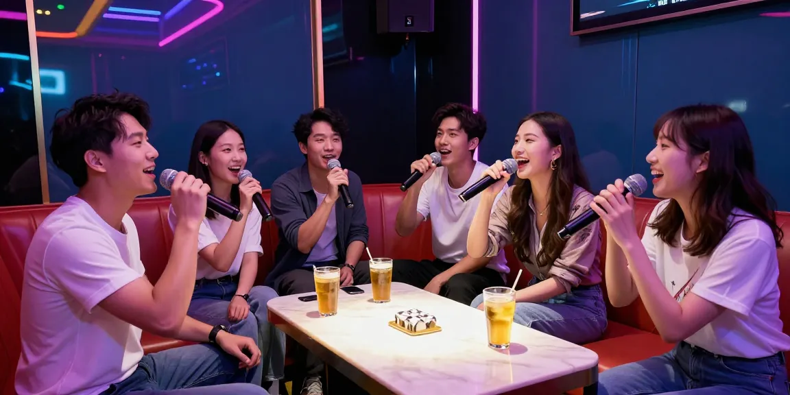 인천쓰리노에서 즐거운 밤 문화를 체험하는 젊은이들