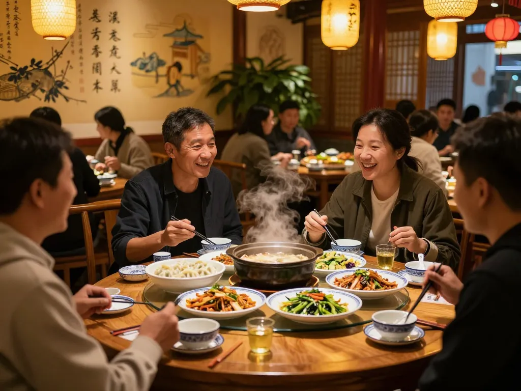 Delicious 88Pulsa dining experience at Chamber Red Chinese Bistro showcasing authentic dishes and warm atmosphere.