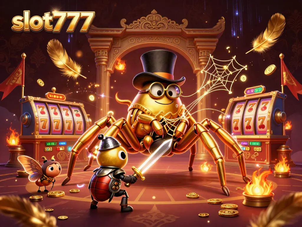 Slot777 menawarkan pengalaman bermain slot yang mengasyikkan dengan suasana kasino yang megah.