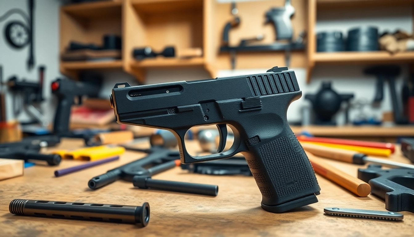 Assembling the polymer80 pf940c pistol frame kit showcasing its ergonomic design.