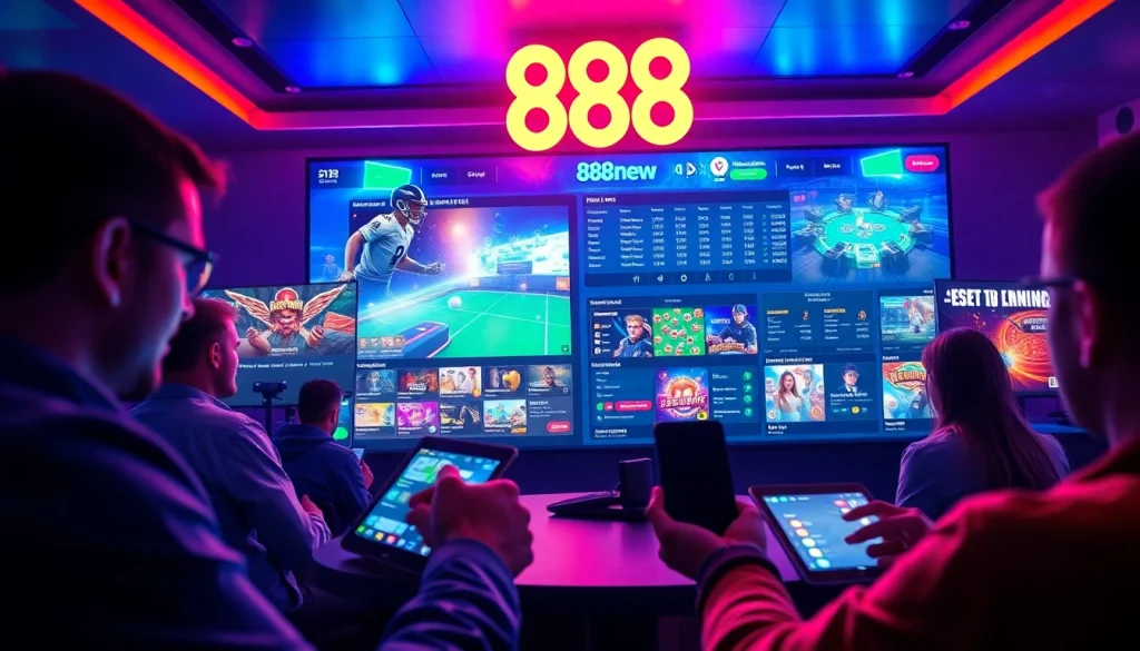 Experience thrilling online gaming at 888new with dynamic interfaces and engaging game visuals.