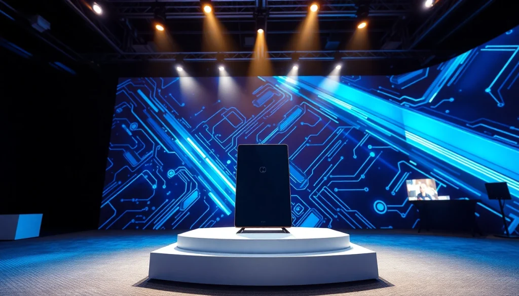 C168 gadget on display highlighting its features in a professional tech setting.