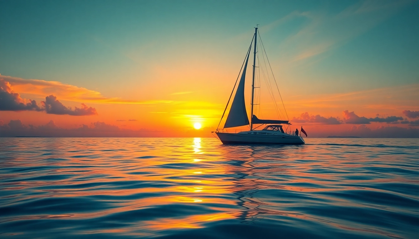 Cabo sunset cruise deals featuring a sailing boat against a stunning sunset backdrop.