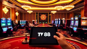 Experience the thrill of gaming at TV88 with dazzling tables and modern online interfaces.