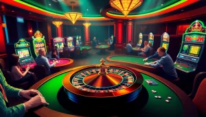 Experience thrilling casino action with chips and a roulette wheel at https://mm88.sa.com/ for ultimate gaming excitement.