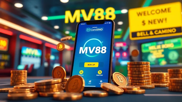 Engaging MV88 online gambling experience with USDT app interface and bonus offers