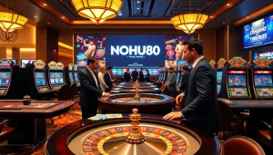 Nohu90 offers an exciting gaming experience with vibrant tables, slot machines, and strategic gaming.