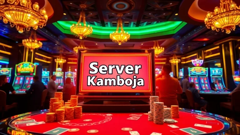 Spin the reels on the slot server kamboja for a chance to win exciting jackpots in luxury casinos.