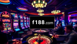 Experience the thrill of f168 com with players engaging at vibrant casino tables.