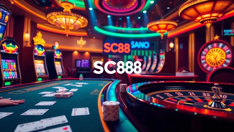 Experience the thrill of betting and winning at https://sc88.ad/ with luxurious casino elements.
