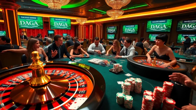 DAGA offers thrilling casino experiences with high stakes games and engaging gameplay for all users.