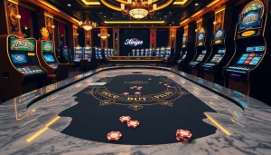 Engaging in thrilling games at https://kjc.onl/, players enjoy a luxurious casino atmosphere filled with excitement.