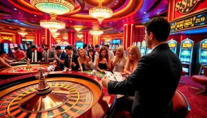 Catch the excitement of gambling at SHBET Casino with vibrant tables and thrilled players.