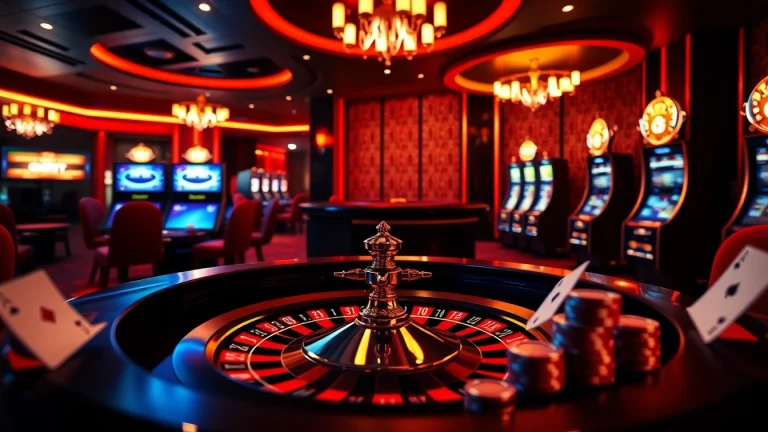Experience the thrill of online gambling at https://888newco.com/ with vibrant casino visuals showcasing exciting games.