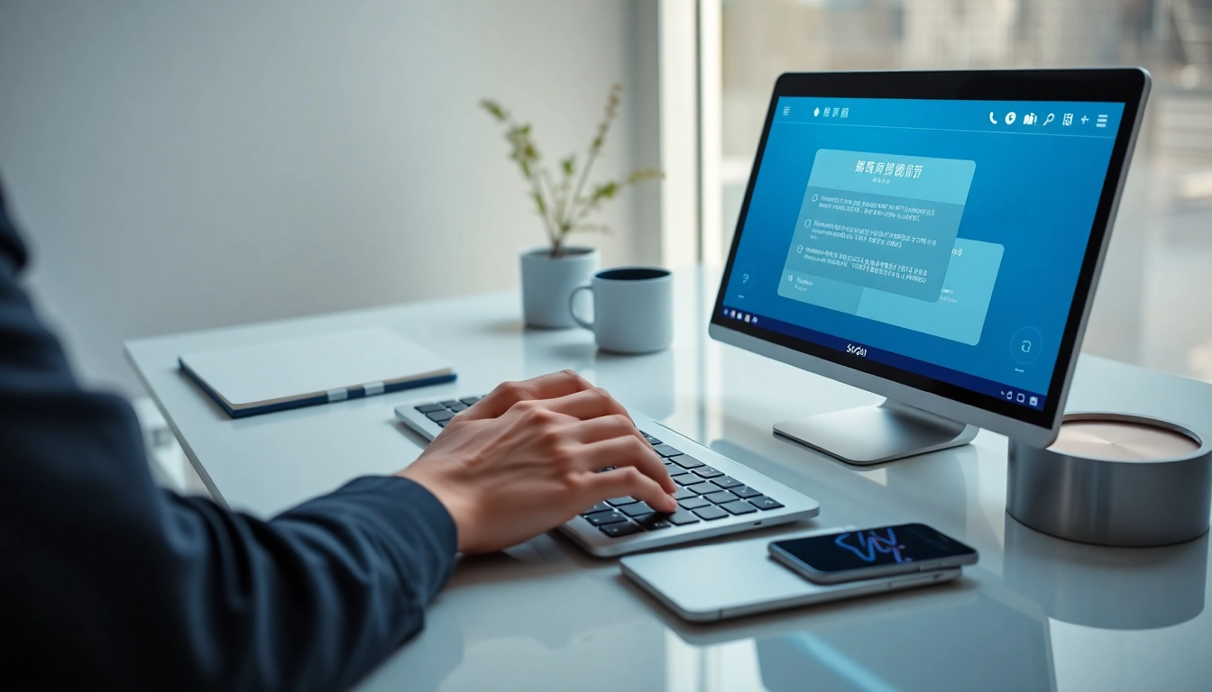 Sogou输入法 interface displayed on a digital workspace, showcasing productivity and innovation.