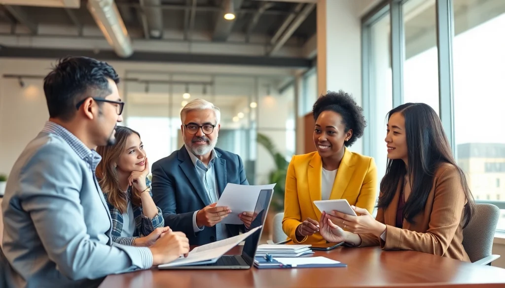 카드깡 현금화 방법에 대해 논의하는 금융 전문가들의 모습
