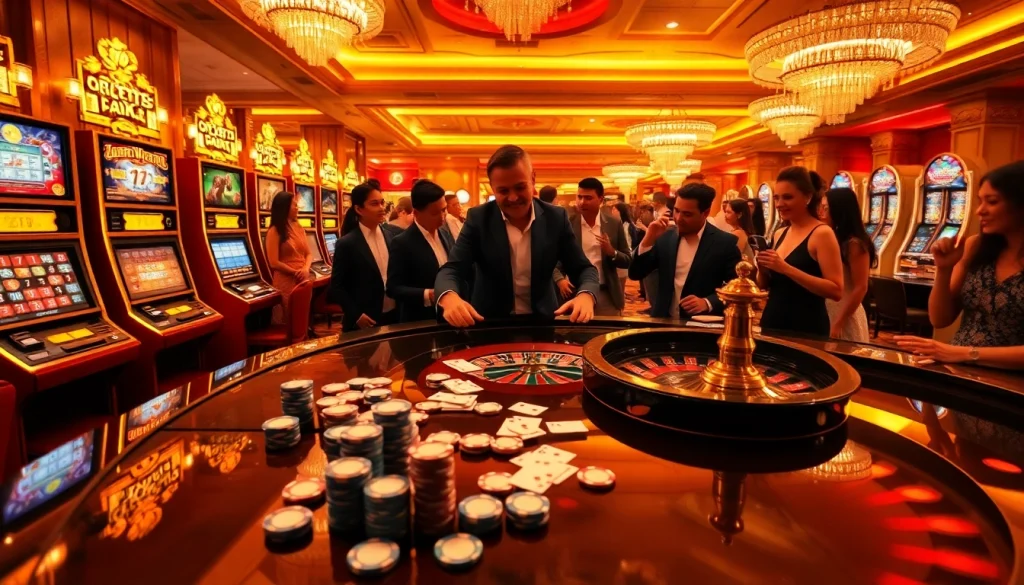 Experience thrilling gameplay at 789F casino with vibrant tables and engaging players.