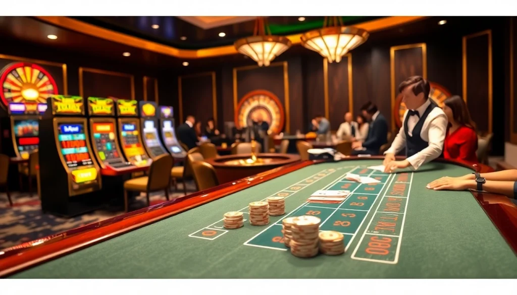 Experience the thrill of Baccarat at https://f168.ing/ with a professional dealer and vibrant casino ambiance.