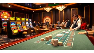 Experience the thrill of Baccarat at https://f168.ing/ with a professional dealer and vibrant casino ambiance.