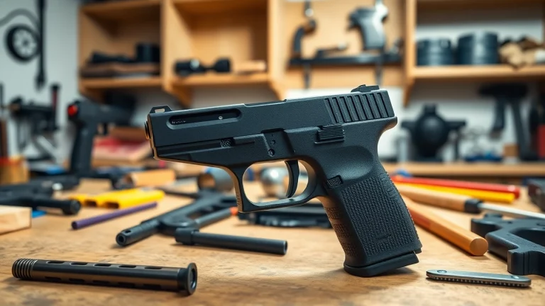 Assembling the polymer80 pf940c pistol frame kit showcasing its ergonomic design.