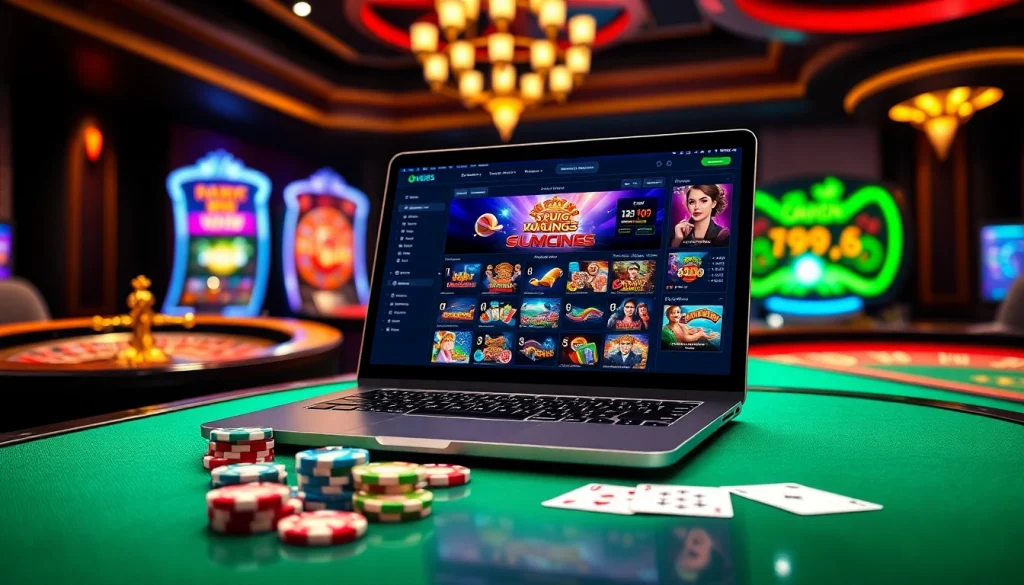 Engage in thrilling online gaming at OK365 with exciting casino tables and dynamic slot machines.
