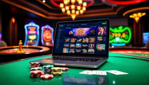 Engage in thrilling online gaming at OK365 with exciting casino tables and dynamic slot machines.