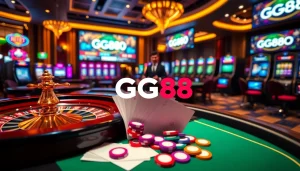 Experience luxurious gambling with poker and slots at https://gg88.biz/ in a vibrant setting.