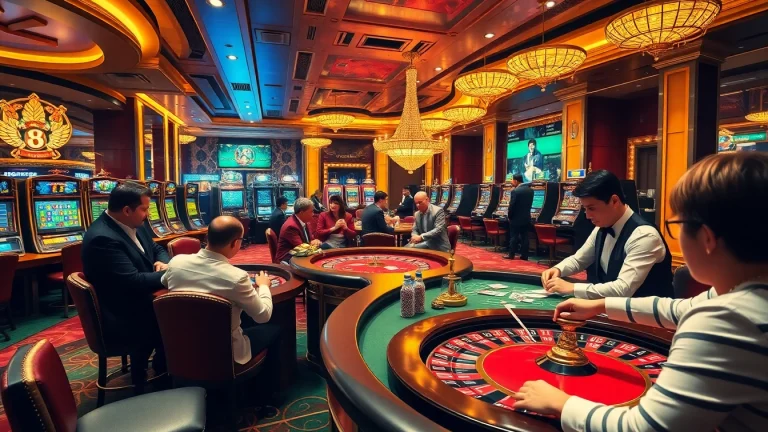 Engage with the thrill of nhà cái 789BET in a luxurious casino filled with games and excitement.