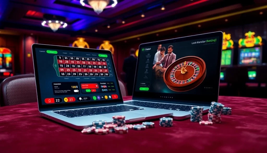 Engage with the latest link alternatif sbobet for thrilling online betting action at a luxurious casino setting.