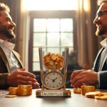 Compro oro roma con un professionista che valuta gioielli in un ambiente accogliente.