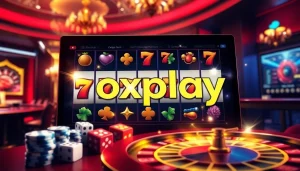 Play exciting slot games on oxplay with vibrant animations and thrilling casino elements.