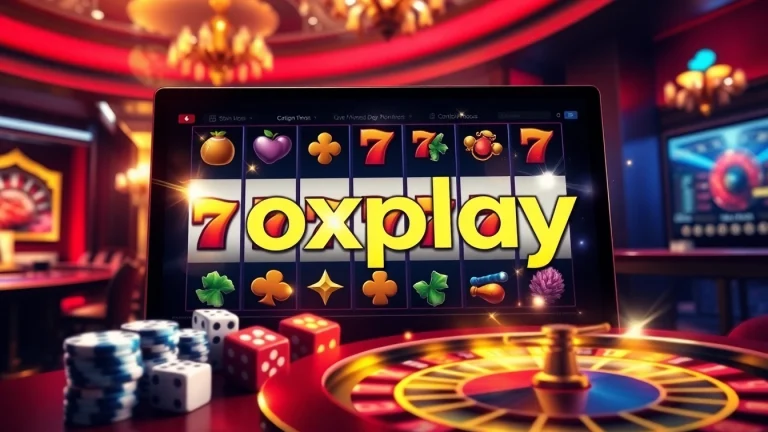 Play exciting slot games on oxplay with vibrant animations and thrilling casino elements.