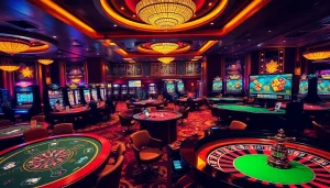 Experience exciting gameplay at uu88 with vibrant casino tables and engaging players.