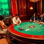 Engage in a thrilling casino atmosphere with players focused on their cards while betting for result china.