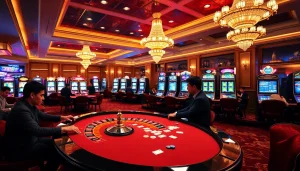 Players enjoy a thrilling game at the casino, showcasing excitement at https://tt88.de.com.