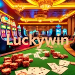 Experience the thrill of Luckywin with vibrant casino games and energetic players.