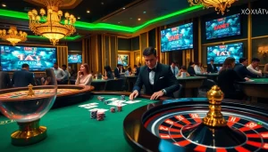 Xôi Xoài TV showcases an exciting casino experience with vibrant games and engaging players.